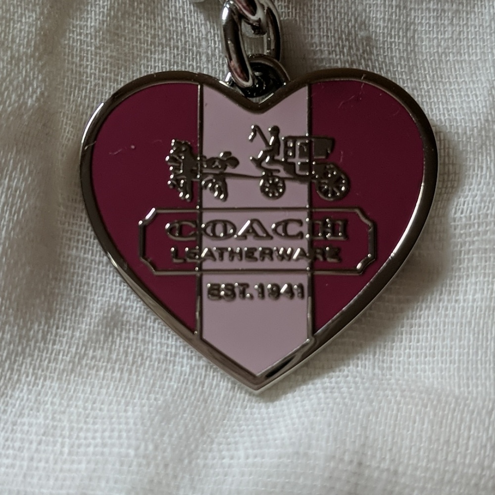 Coach Keychain